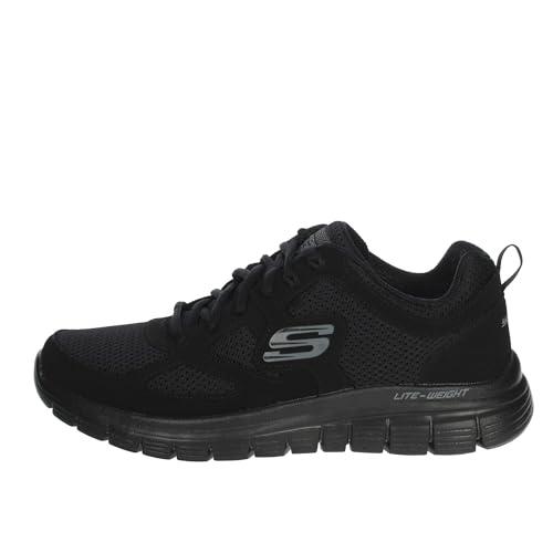 Skechers Burns - Agoura Uomo Scarpe da Ginnastica Nere