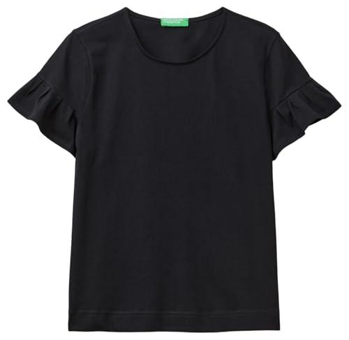 T-Shirt Girocollo con Rouches United Colors of Benetton