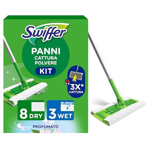 Swiffer Scopa e Lavapavimenti Kit Completo