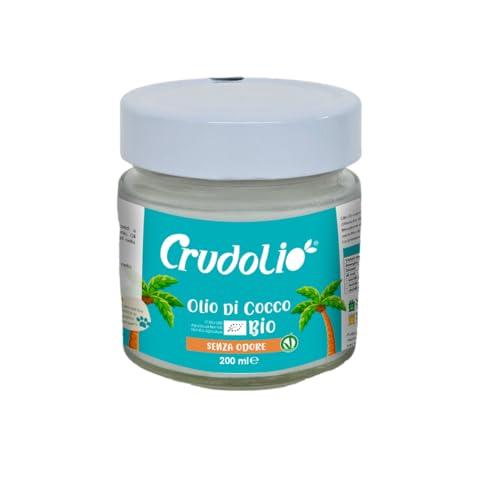 CRUDOLIO - Olio Di Cocco Bio Inodore 200ml