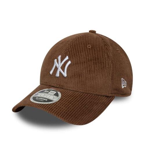 New Era 9Forty Cord MC Yankees Cap - Berretto da Baseball Marrone