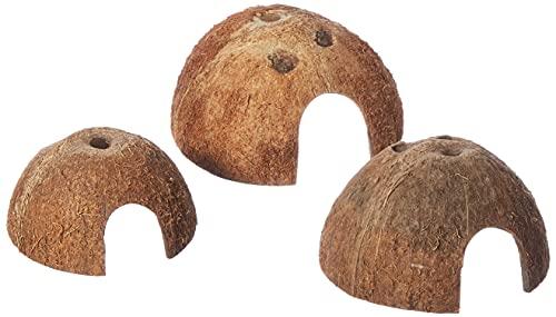 TRIXIE Tre Rifugi di Cocco per Rettili e Roditori