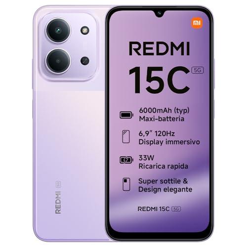 Xiaomi Redmi 15C 5G Viola 4+256GB, Display 6.9