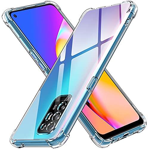 iVoler Cover Trasparente per Oppo A94 5G con Protezione Anti-urto