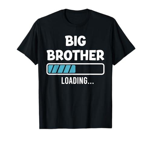 Big Brother Loading Shirt Ragazzi, Annuncio di gravidanza Maglietta
