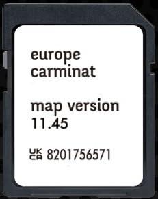 Scheda SD Navigazione GPS Europa 2025 per Renault TomTom Carminat (8201756571)