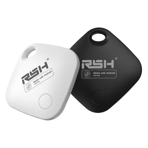 RSH Android Tracker Tag - Localizzatore Bluetooth Compatibile con Trova Dispositivo (Solo Android) - Set da 2
