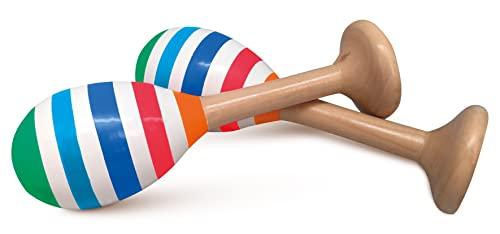 SEVI Maracas (2 pz.) | Trudi by Giochi in Legno educativi Prima Infanzia
