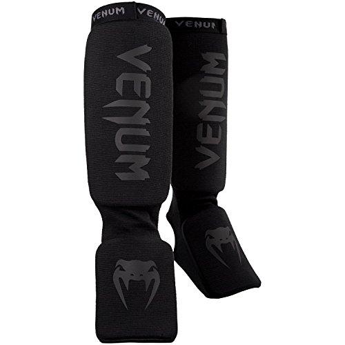 Venum Kontact Paratibia, Nero/Nero, L