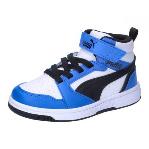 PUMA Rebound V6 Mid AC+ PS - Scarpe da Ginnastica Unisex Bambini