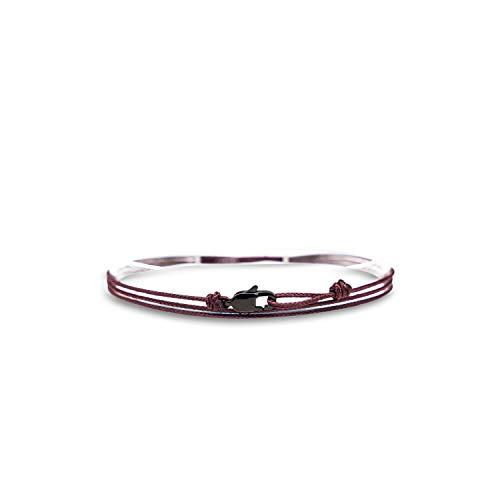Bracciale Sottile Fatto a Mano - Gioiello Minimalista e Impermeabile