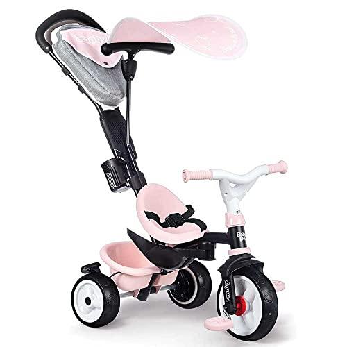 Smoby - Triciclo Baby Driver Plus Rosa