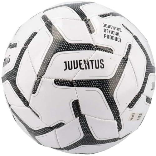 Mondo 13401, Pallone da Calcio Cucito F.C. JUVENTUS, Nero e Bianco