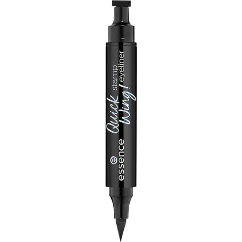Essence Cosmetics Quick Wing Eyeliner a Stampo, Nero