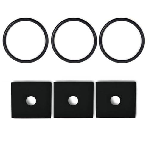 G GRIMALDI 3 Guarnizioni + 3 Spessori Ricambi per macchina caffè compatibile con Didiesse Frog