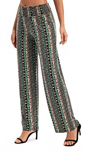 Pantaloni Boho Donna EXCHIC - Larghi, Elasticizzati, con Tasche