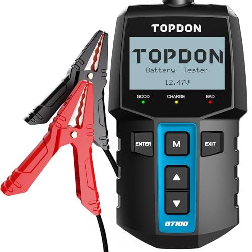 TOPDON BT100 Tester Batteria Auto 12V: Analisi Professionale e Veloce