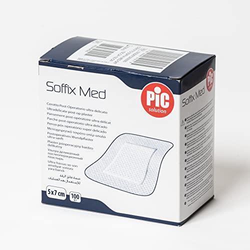 Pic Solution Soffix Med Cerotto Post-Operatorio Ultra Delicato 5x7cm 100 Pezzi