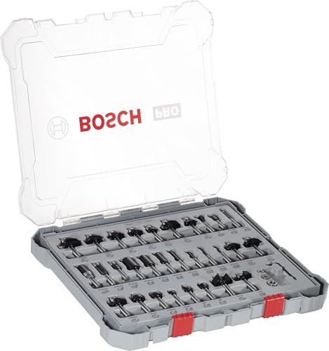 Bosch Set di 30 Frese per Legno con Gambo da 8 mm