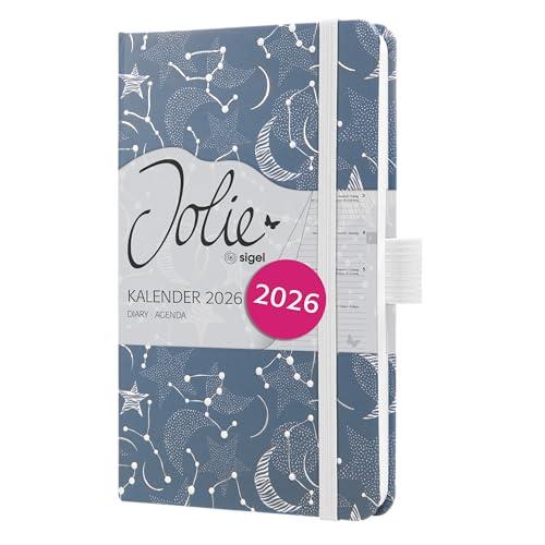 Agenda Settimanale Jolie 2026 A6 Cosmic Fantasy Blue SIGEL J6348