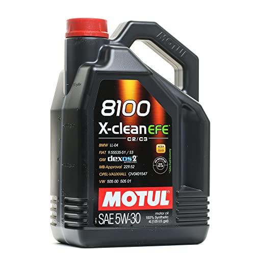 MOTUL 8100 X-CLEAN EFE 5W-30 Olio Motore 4 Litri