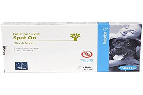 Camon Fiale Spot On Olio di Neem, Cani Oltre 10 kg, Orme Naturali