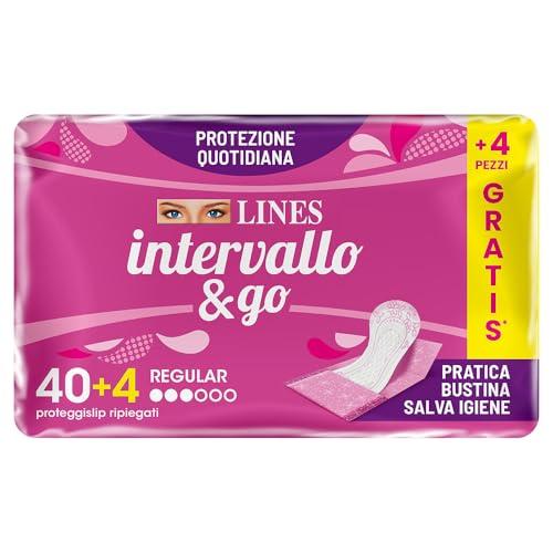 LINES Intervallo Ripiegato - Proteggislip Traspiranti per la Massima Protezione Quotidiana
