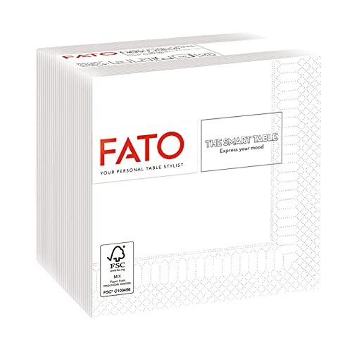 Fato Tovaglioli di Carta Bianchi - 100 Pezzi