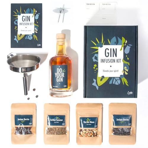 Kit Infusione Gin Fai da Te by Craftly: Esplora Nuovi Sapori e Crea Cocktail Unici