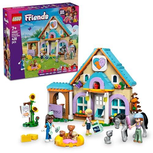 LEGO Friends Cavallo e Clinica Veterinaria Giocattolo per Animali Domestici 42651