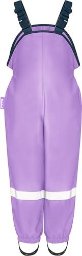 Playshoes Pantaloni Fango Salopette Antipioggia Lilla 92 cm