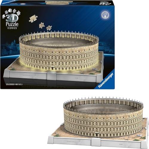 Ravensburger - Puzzle 3D Iconics Colosseo LED