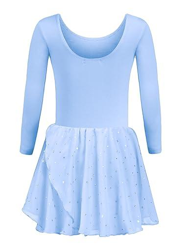 Trudge Abbigliamento da Balletto Bambina Blu 3-4 Anni