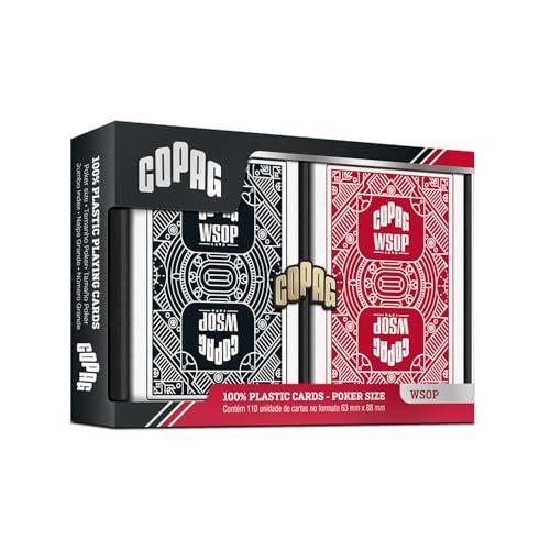 Copag World Series Of Poker - Poker in plastica Jumbo Index Double Deck