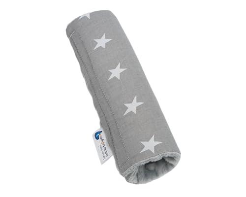 Medi Partners Copri Cintura di Sicurezza Auto - Stelle Grigie con Minky