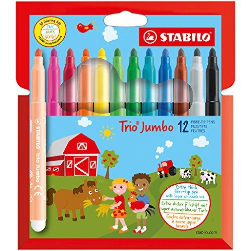 Stabilo Trio Jumbo Stiften 12 Stuks