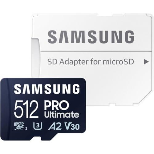 Samsung PRO Ultimate - Scheda microSD + lettore di schede USB, 512 GB