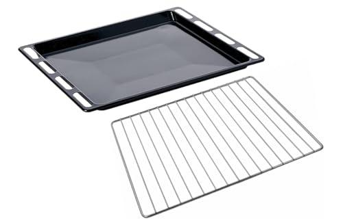 FIGEVIDA Kit Leccarda + Griglia per Forno, Compatibile con Ariston Hotpoint Whirlpool