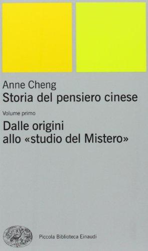 Storia del Pensiero Cinese (Volume 1)