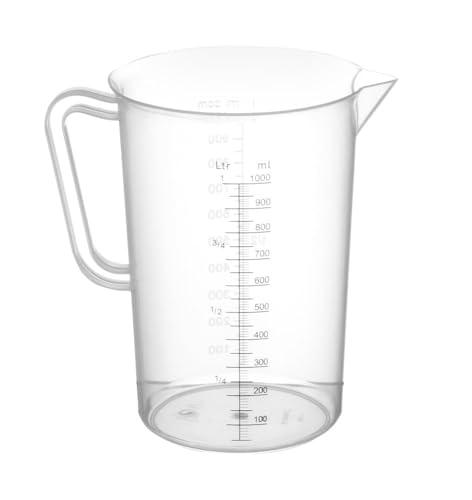 HENDI 567203 Caraffa Graduata in Polipropilene, 1 Litro