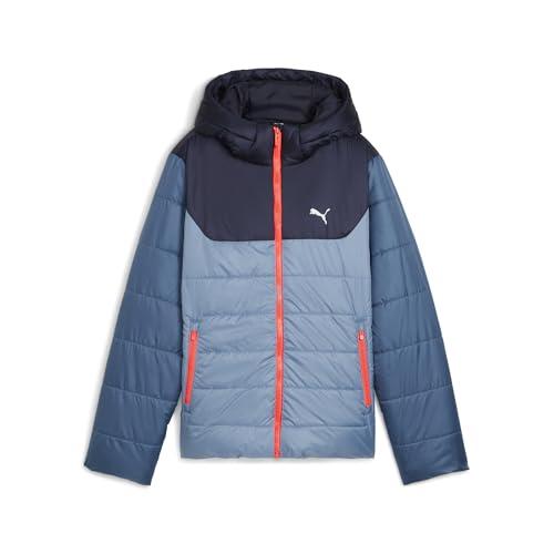 PUMA Unisex Kids Ess - Giacca imbottita con cappuccio