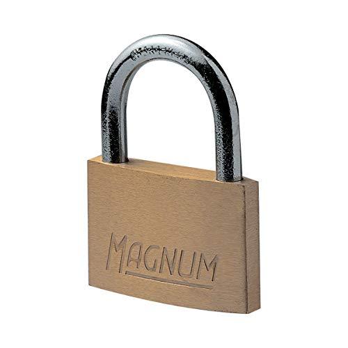 Master Lock CAD30 Magnum Piccolo Lucchetto in Ottone Massiccio e Chiave