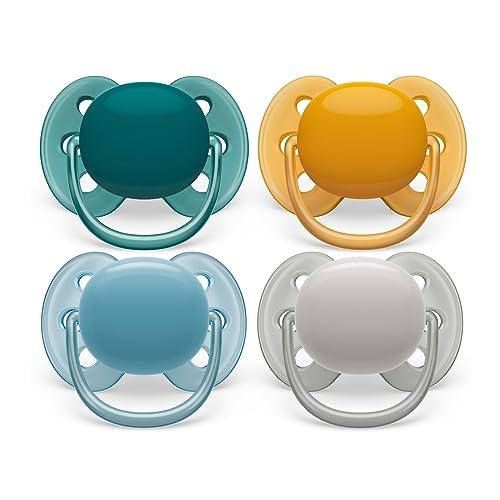 Philips Avent Ultra Soft Ciuccio 6-18 Mesi - 4 Pezzi