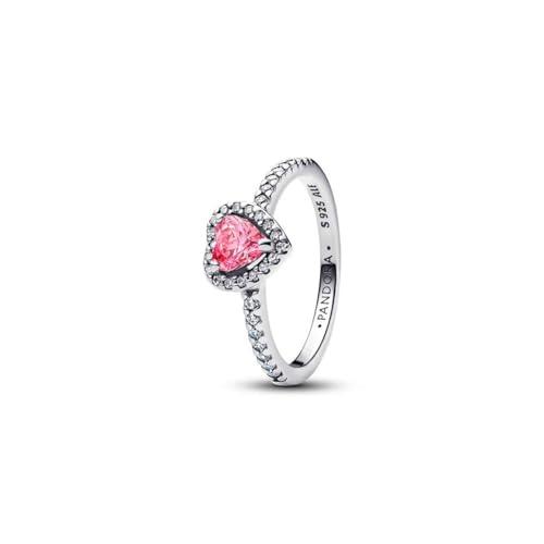 Anello Pandora Timeless Cuore Rosa 198421C03-56