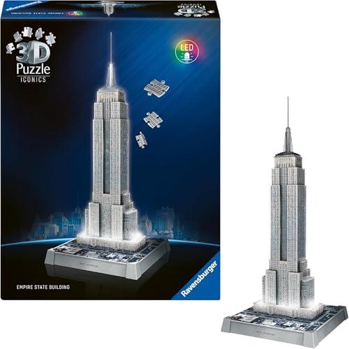 Ravensburger - Puzzle 3D Iconics Empire State Building LED