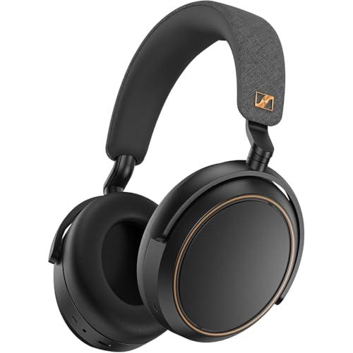 Sennheiser MOMENTUM 4 Wireless Special Edition: Bluetooth per telefonate cristalline con cancellazione adattiva del rumore, 60 h di autonomia e design pieghevole leggero, Nero/Rame