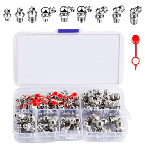 YUNXCNA Set di Ingrassatori M6 M8 M10, 70 Pezzi
