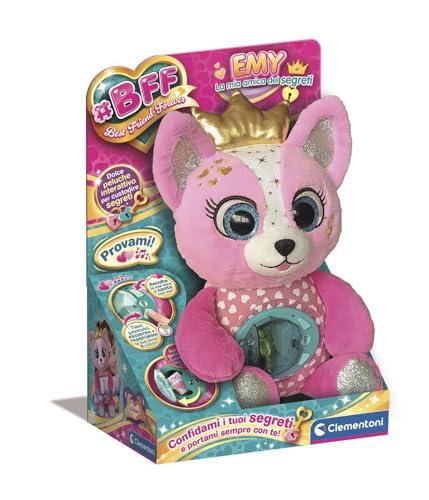 Clementoni BFF Emy - La Mia Amica dei Segreti, Peluche Interattivo