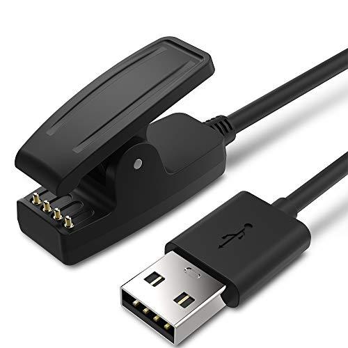 TUSITA Caricatore USB per Garmin Forerunner, Approach e Vivomove - Cavo di Ricarica 100cm