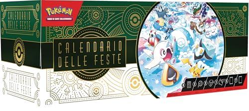 Calendario delle feste del GCC Pokémon (otto carte promozionali olografiche, cinque buste di espansione e tanto altro), edizione in italiano
